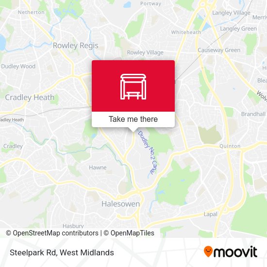 Steelpark Rd map