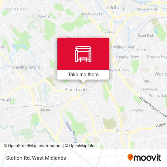 Station Rd map