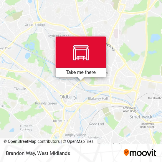 Brandon Way map