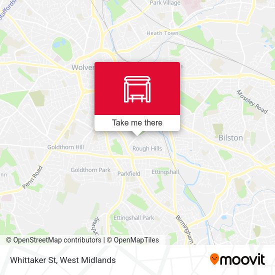 Whittaker St map