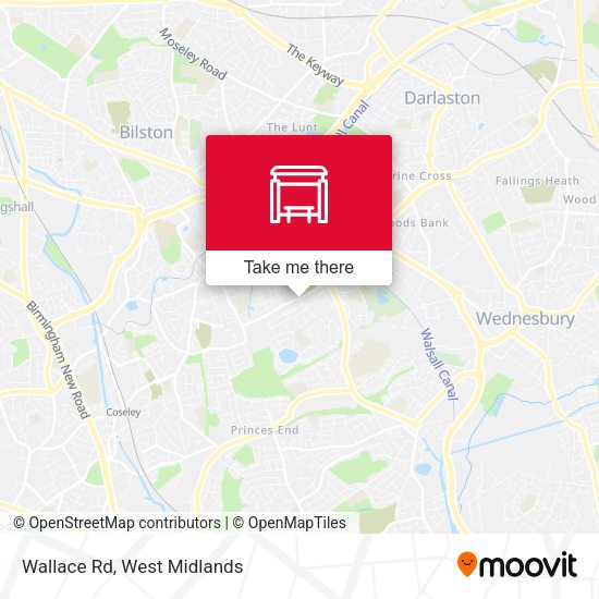 Wallace Rd map