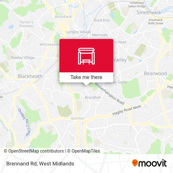 Brennand Rd map