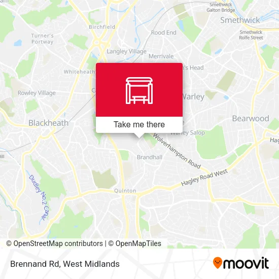 Brennand Rd map