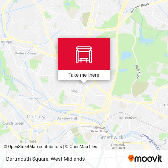 Dartmouth Square map