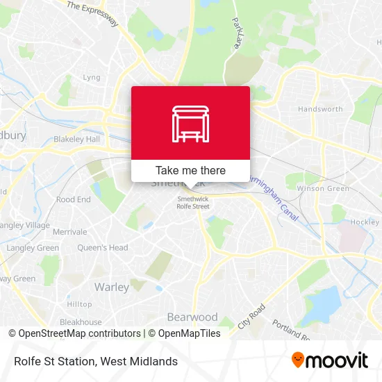 Rolfe St Station map