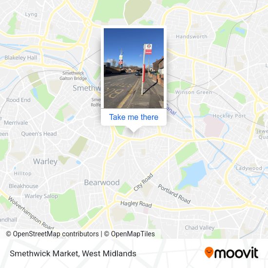 Smethwick Market map