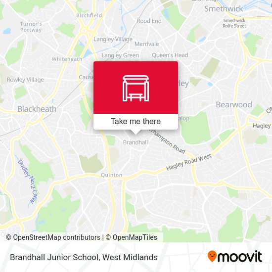 Brandhall Junior School map