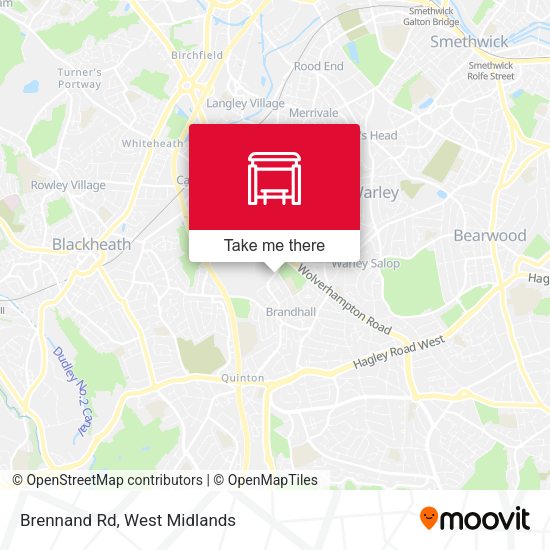 Brennand Rd map