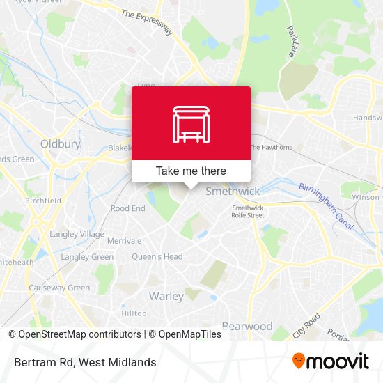 Bertram Rd map