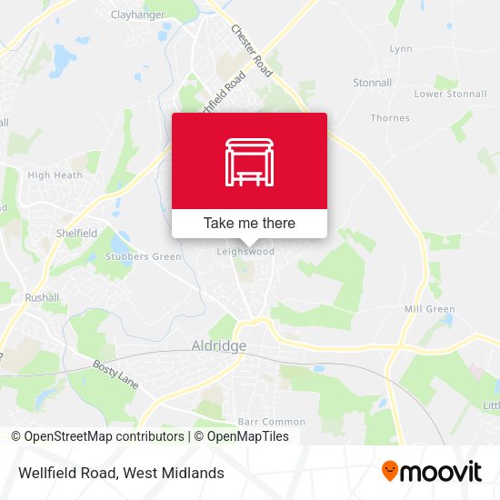 Wellfield Road map