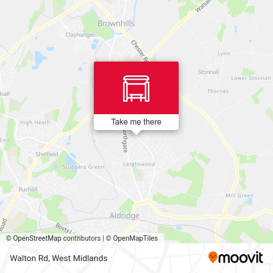 Walton Rd map