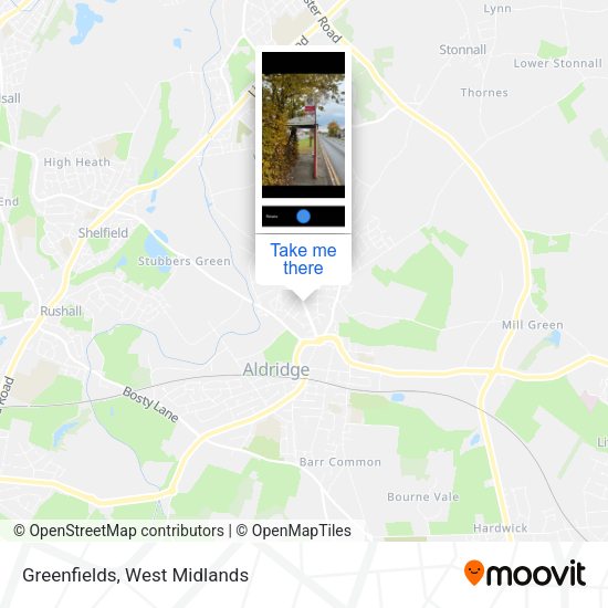 Greenfields map