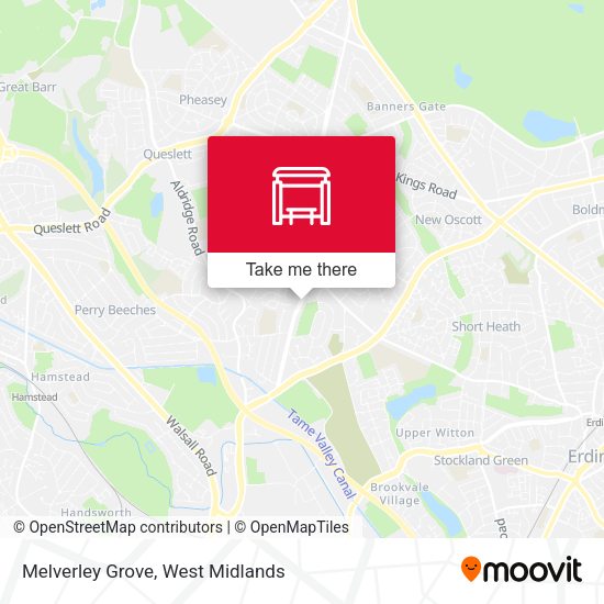 Melverley Grove map