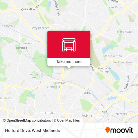 Holford Drive map