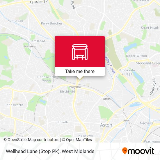 Wellhead Lane (Stop Pk) map