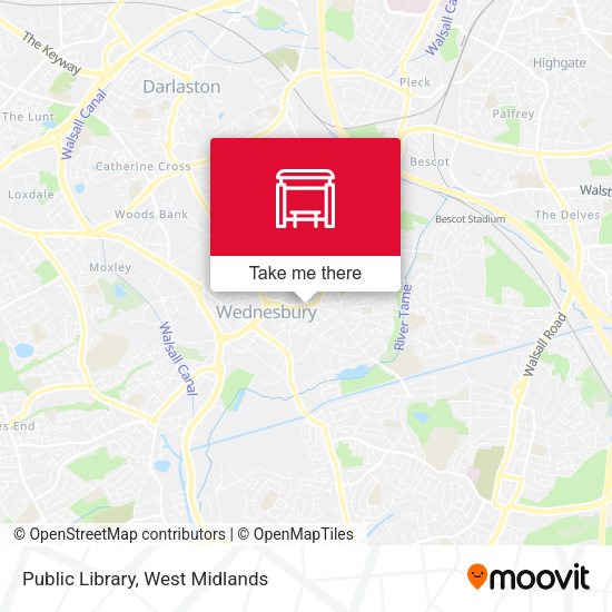 Public Library map