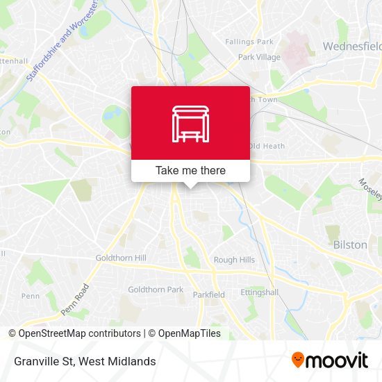 Granville St map