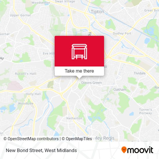 New Bond Street map