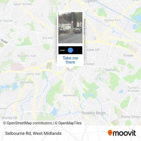 Selbourne Rd map