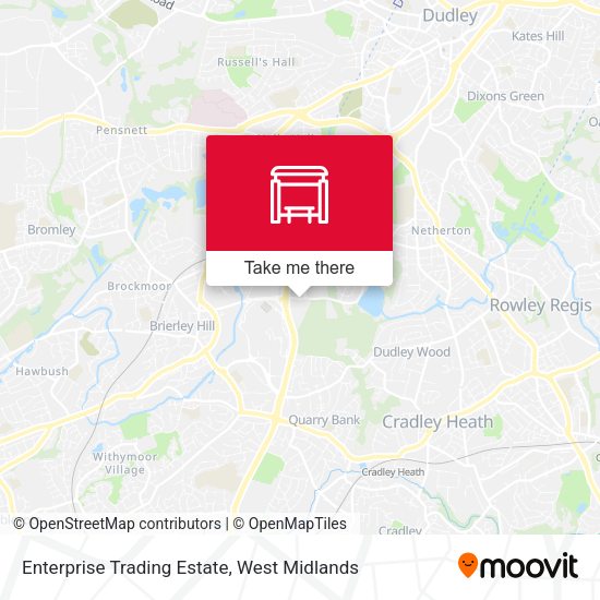 Enterprise Trading Estate map