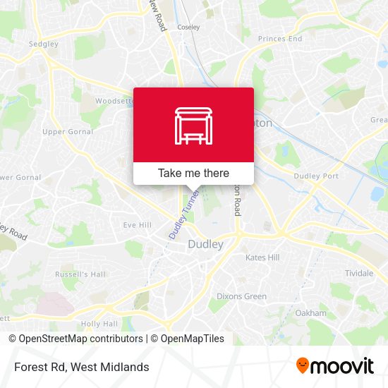 Forest Rd map
