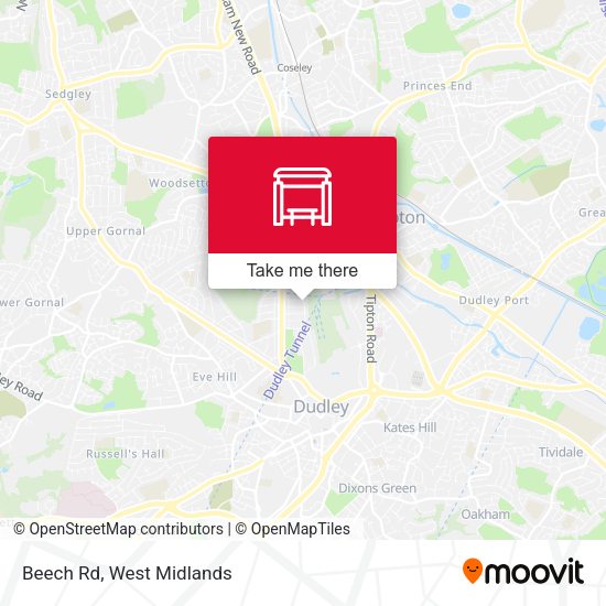 Beech Rd map