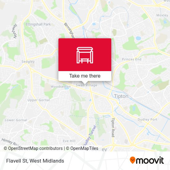 Flavell St map