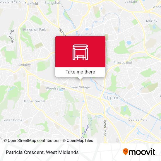 Patricia Crescent map