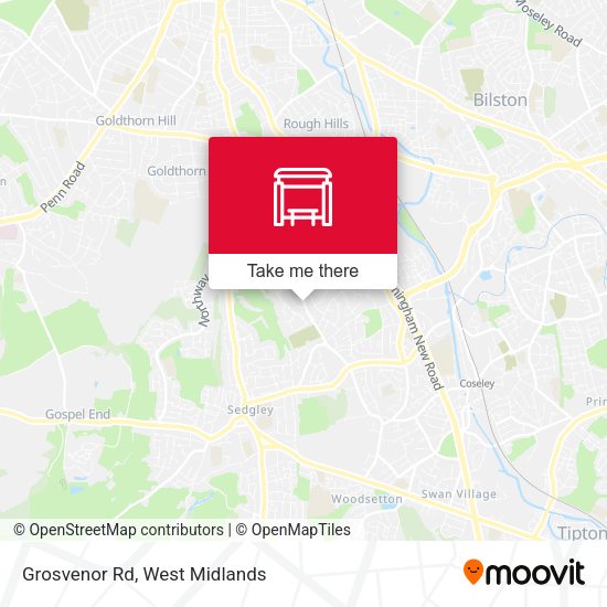 Grosvenor Rd map