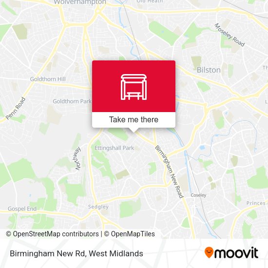Birmingham New Rd map