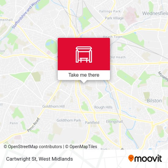 Cartwright St map