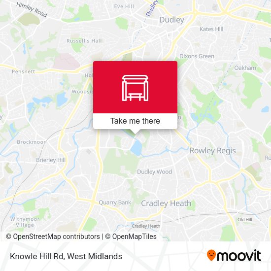 Knowle Hill Rd map