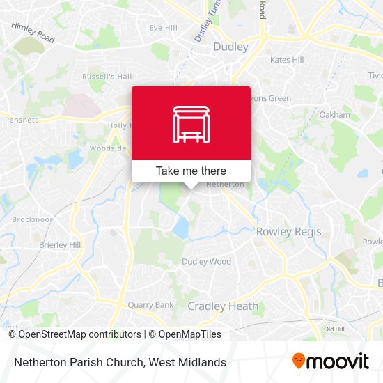 Netherton Parish Church map