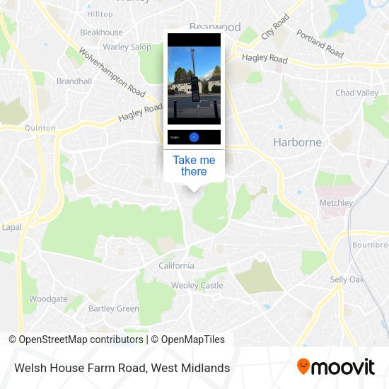 Welsh House Farm Road map