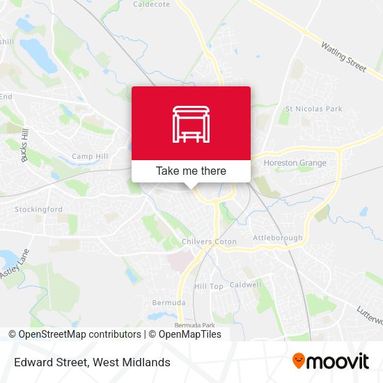 Edward Street map