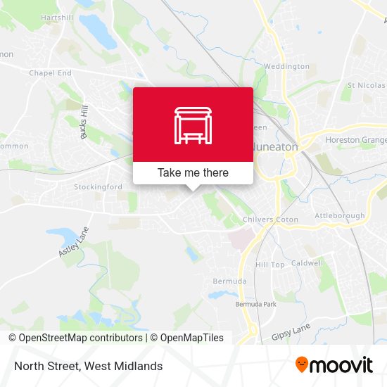 North Street map