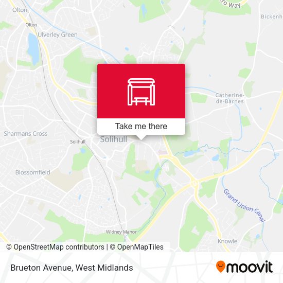 Brueton Avenue map