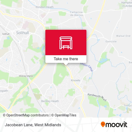 Jacobean Lane map