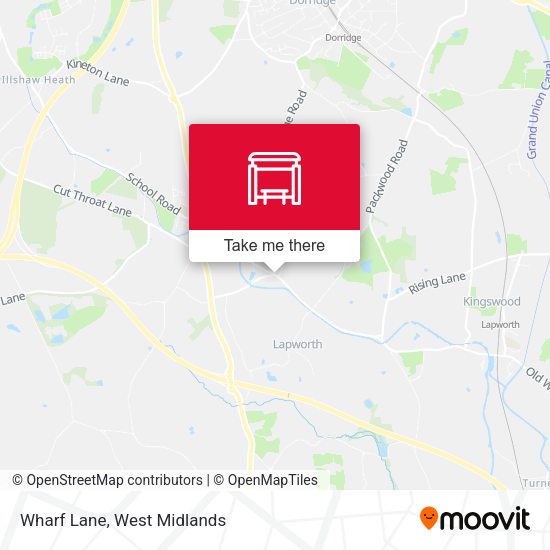 Wharf Lane map