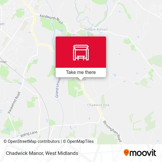 Chadwick Manor map