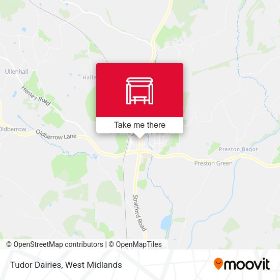 Tudor Dairies map