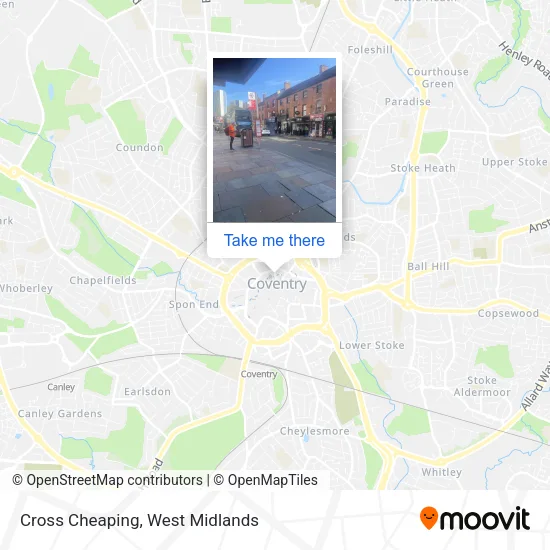 Cross Cheaping map
