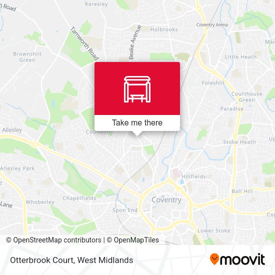 Otterbrook Court map
