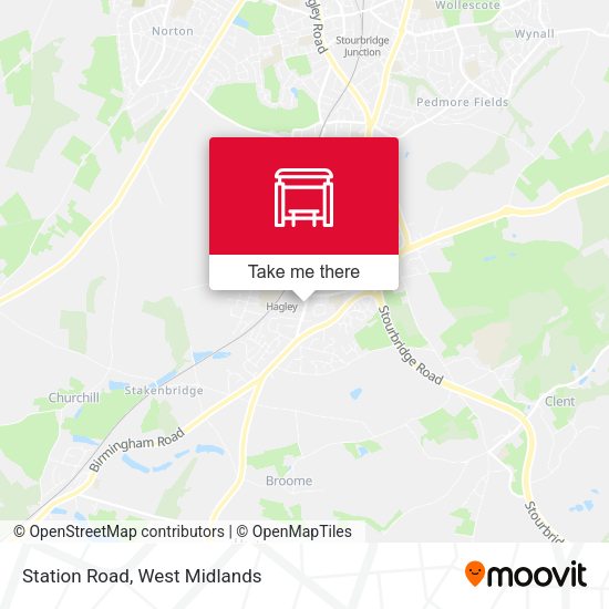 Station Road map
