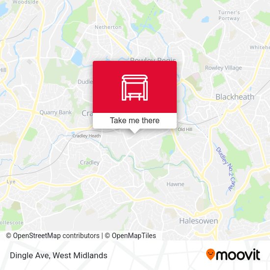 Dingle Ave map