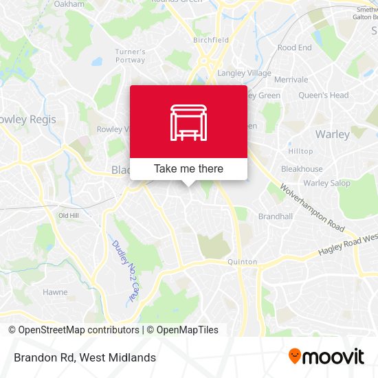 Brandon Rd map