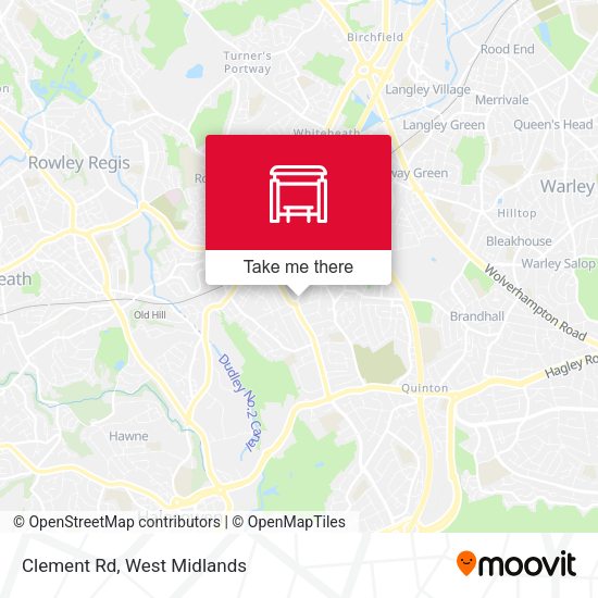 Clement Rd map