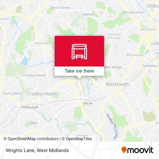 Wrights Lane map