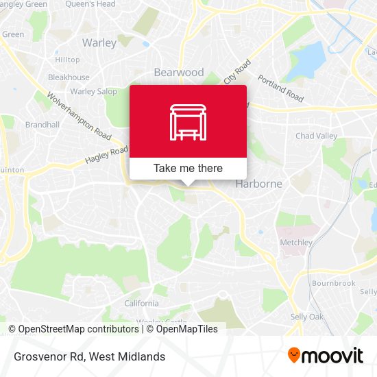 Grosvenor Rd map