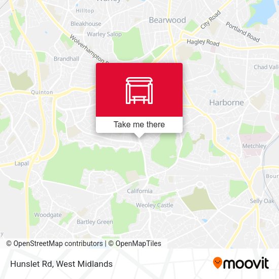 Hunslet Rd map